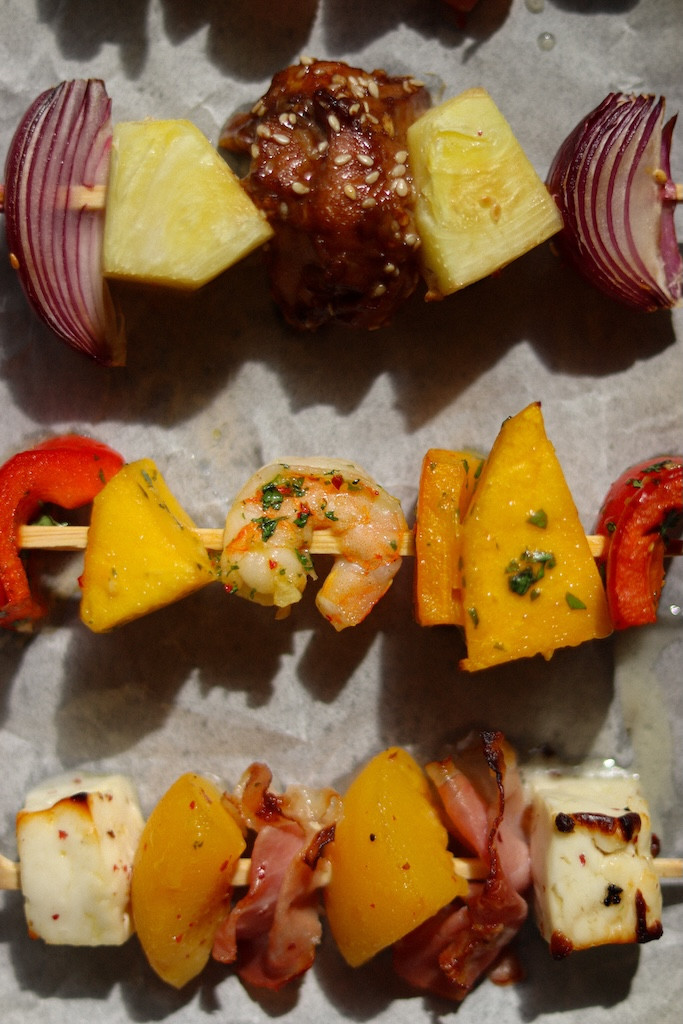 Szaszłyki w 3 wersjach