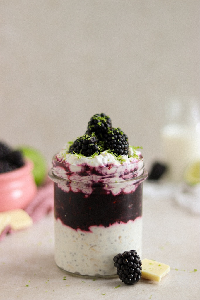 Limonkowa sernikowa owsianka